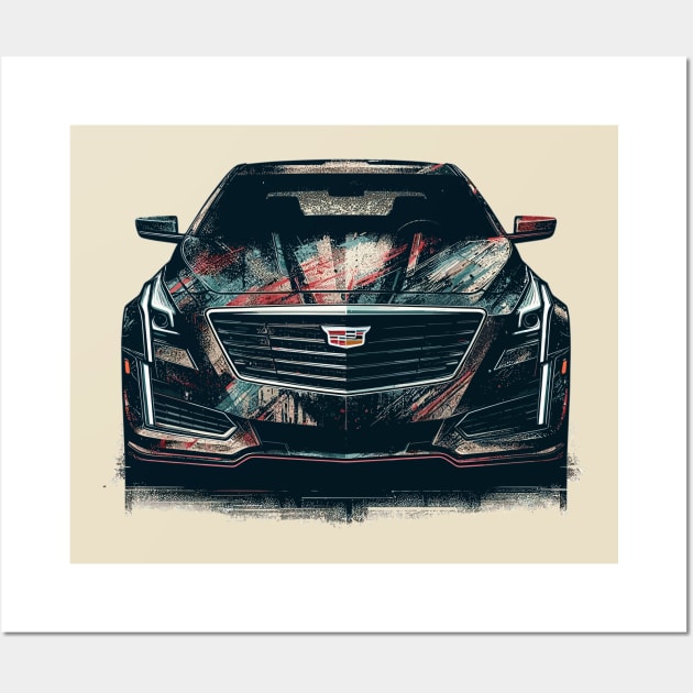 Cadillac CT6 Wall Art by Vehicles-Art